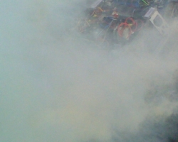 The Burnout Bot and smoke